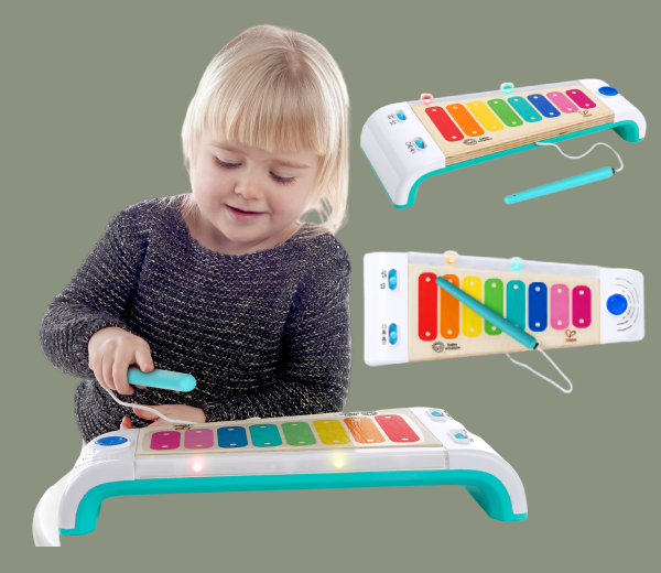 BABY EINSTEIN Dřevěný xylofon Magic Touch HAPE 12m+.