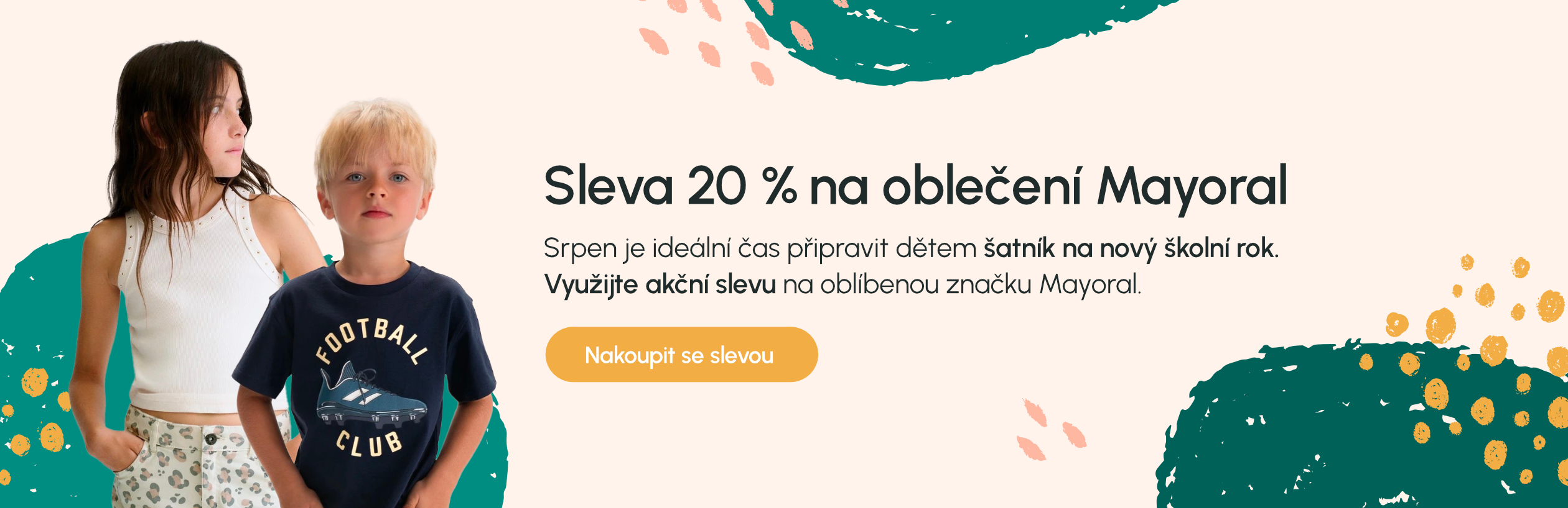 20% Sleva na Mayoral