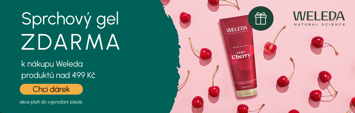 Dárek k nákupu nad 499 Kč s Weledou