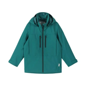 REIMA dětská bunda s membránou Saarela dark teal zelená vel. 110 cm
