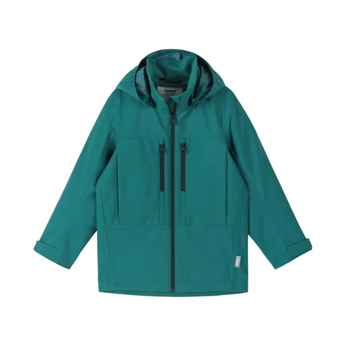 REIMA dětská bunda s membránou Saarela dark teal zelená