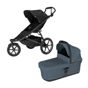 THULE Urban Glide 3 Black magnetická spona + korba Dark Slate