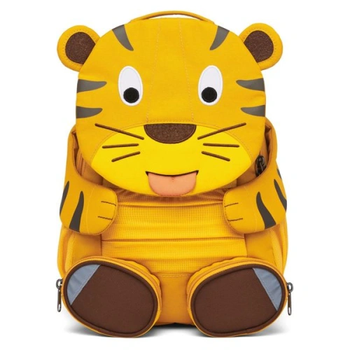 AFFENZAHN dětský batoh do školky Large Friend Tiger- yellow