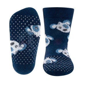 EWERS chlapecké ponožky ABS pejsek tmavě modrá EU 16-17
