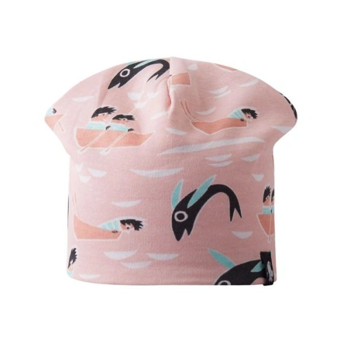 REIMA dívčí čepice beanie Moomin Avig Soft peach