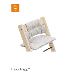 STOKKE polštářek Tripp Trapp Classic Cushion Stars Silver OCS