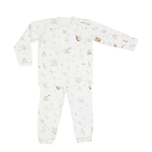 JAMIKS dětské pyžamo dvoudílné Pidžamers slunná béžová