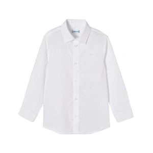 MAYORAL chlapecká košile DR classic bílá - 110 cm