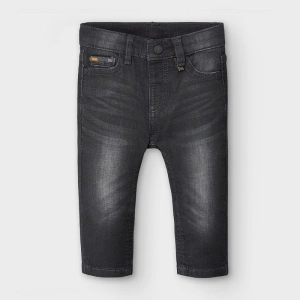 MAYORAL chlapecké slim džíny černé - 92 cm