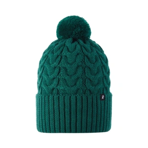 REIMA dětská čepice Routii - Deeper Green vel. 48 cm