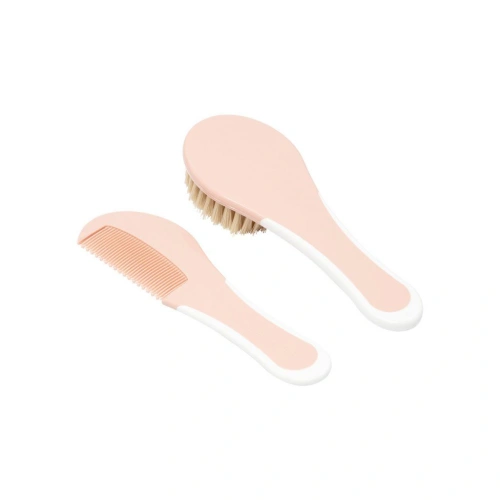 BÉBÉ-JOU hřeben a kartáč Pale Pink