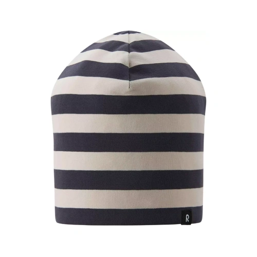 REIMA dětská čepice Tanssi soft black pruh černá