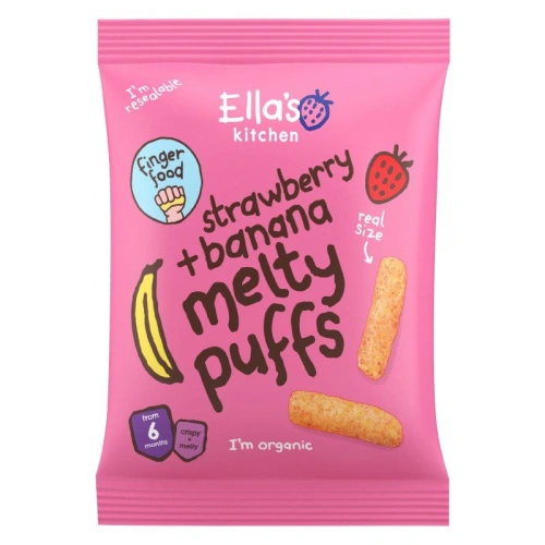 ELLA'S KITCHEN BIO Křupky jahoda a banán (20 g)