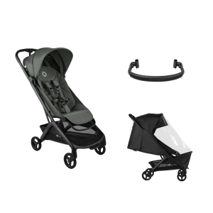 BUGABOO Butterfly 2 complete Black + pláštěnka + madlo (19)