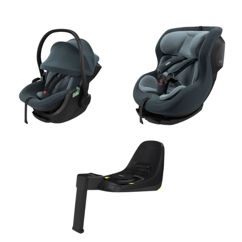 THULE autosedačka Maple + autosedačka Elm + základna Alfi