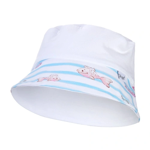 LITTLE ANGEL klobouk tenký Outlast®  bílá/velryba