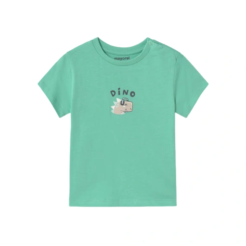 MAYORAL chlapecké tričko KR dinosaur zelená