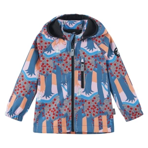 REIMA dětská softshellová bunda DR Moomin Vantti Blue Ocean
