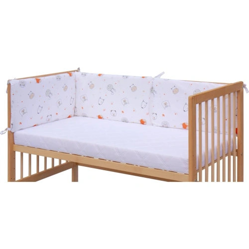 SCARLETT mantinel do postýlky 4dílný Labra 180 x 30 cm