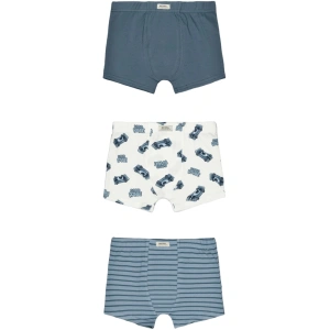 MAYORAL chlapecké boxerky set 3ks modrá pruh vel. 128 cm