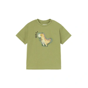 MAYORAL chlapecké tričko KR s interaktivním motivem zelená vel. 80 cm