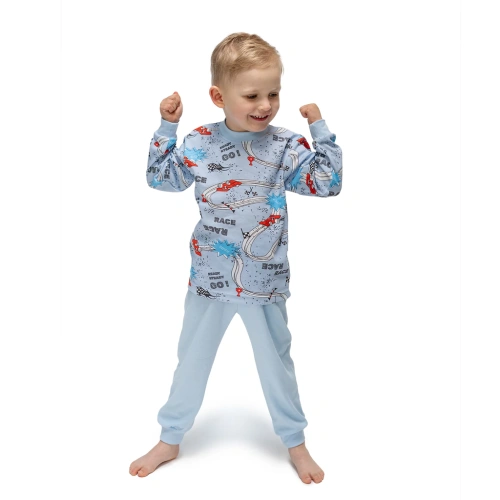 ESITO chlapecké pyžamo Race Blue