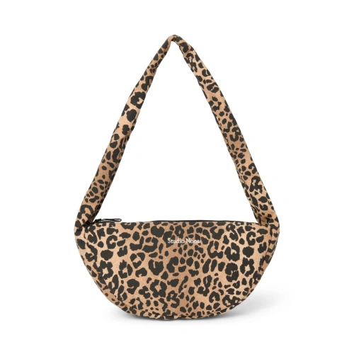 STUDIO NOOS kabelka Cotton Mini Cross Body Bag - Brown Leopard