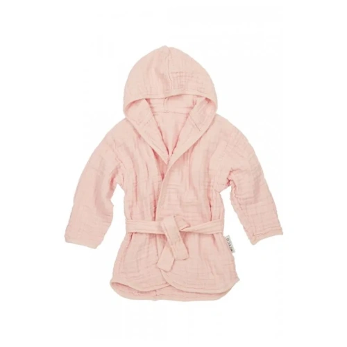 MEYCO mušelínový župánek Soft Pink vel. 86/92 cm