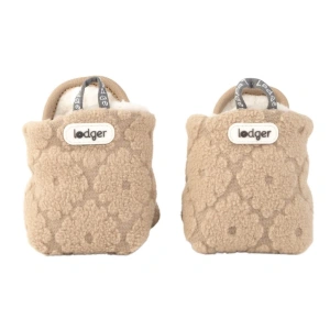LODGER capáčky Slipper Folklore Fleece Beige (2)