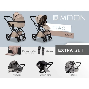 MOON kombinovaný kočárek Ciao Extra set