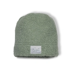 ESITO zimní čepice Teddy fleece double Olive zelená vel. 34 cm