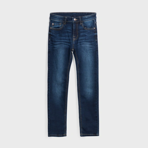 MAYORAL chlapecké jeans regular fit tmavý denim - 128 cm