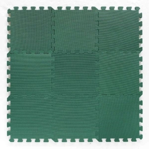 BABY DAN Hrací podložka puzzle Dark Green 90x90 cm (2)