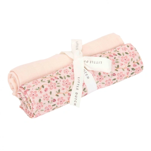 LITTLE DUTCH pleny 70x70cm Fairy Floral & Blossom 2 ks