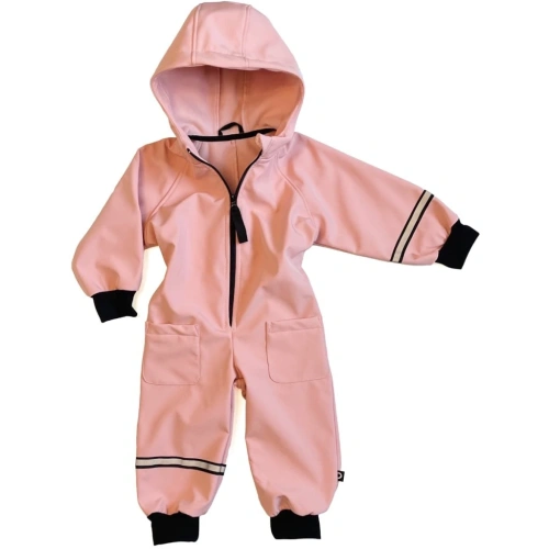 PINKIE softshellová kombinéza Pink/Black vel. 98-104 cm