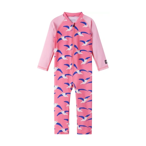 REIMA dětský overal DR Soft Coral růžová