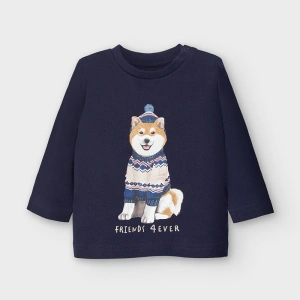 MAYORAL chlapecké tričko DR shiba tmavě modrá