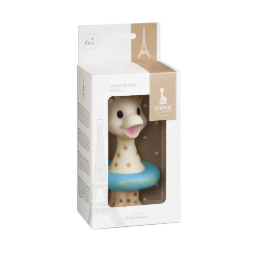 VULLI hračka do vany žirafa Sophie - modrý
