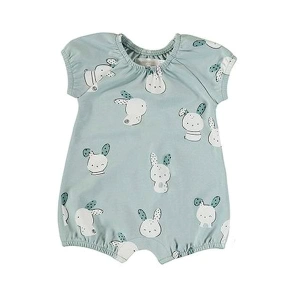 MAYORAL dívčí krátký overal zajíček mint