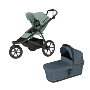 THULE Urban Glide 3 Mist Green + korba (20)