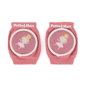 PETITE&MARS elastické chrániče kolen na lezení Follow Dusty Rose (1)