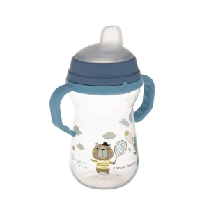 CANPOL BABIES hrneček se silikonovým pítkem FirstCup Bonjour Paris 250ml (4)