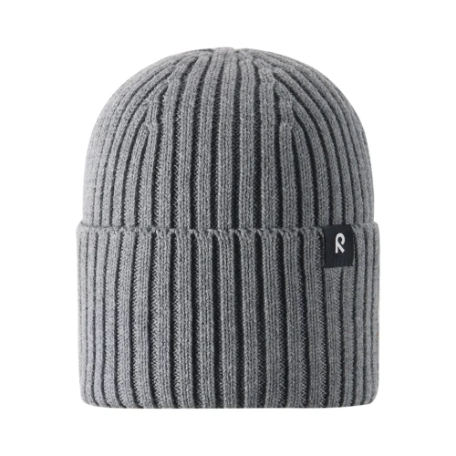REIMA dětská čepice Hattara melange grey