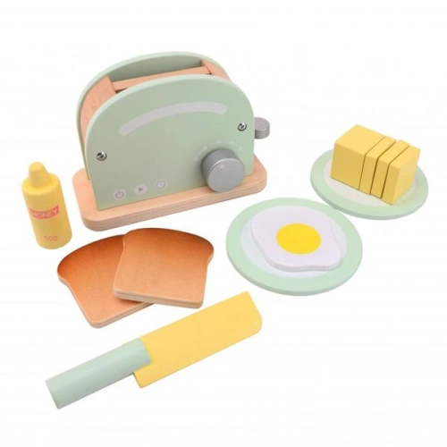 JOUÉCO Dřevěný toustovač 36m+