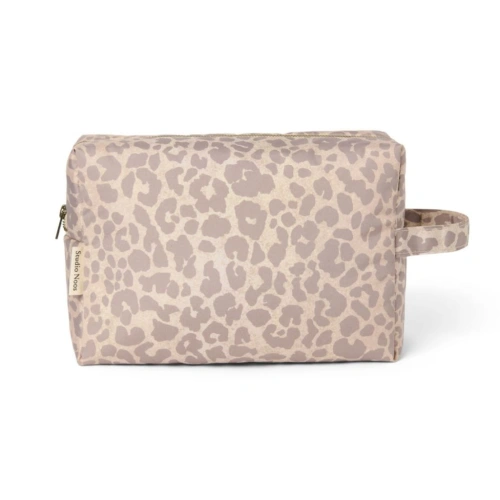 STUDIO NOOS toaletní taštička Puffy - Cream Leopard