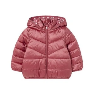 MAYORAL dívčí zimní bunda s kočičkou růžová - 86 cm