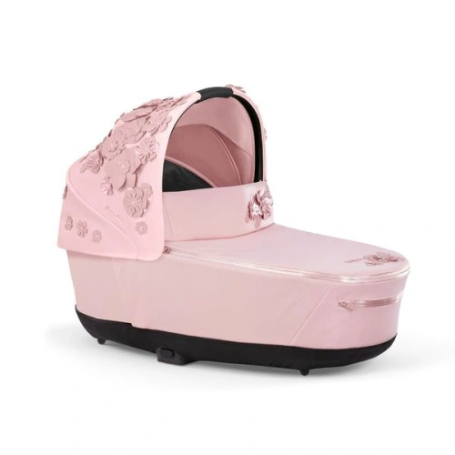 CYBEX Priam 4.0 Lux Carry Cot Fashion Simply Flowers Collection - light pink