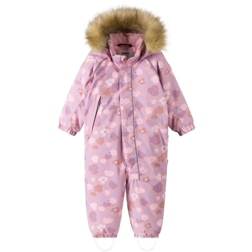 REIMA dětský zimní overal Lappi grey pink vel. 74 cm