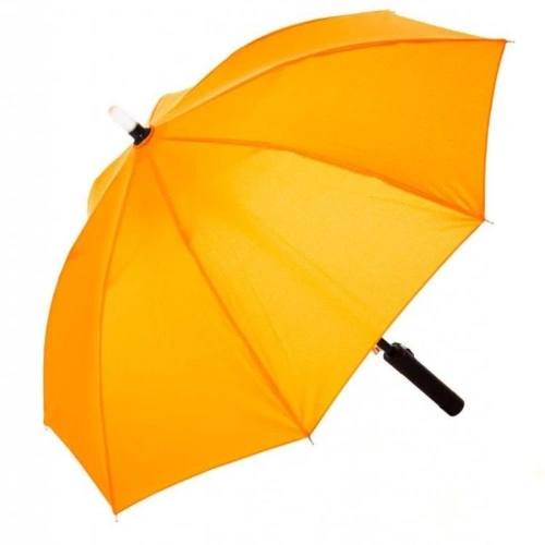 FILLIKID Deštník dětský oranžový s LED světlem