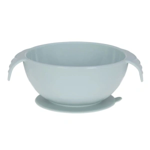 LÄSSIG Dětská mistička Bowl Silicone with suction pad Blue